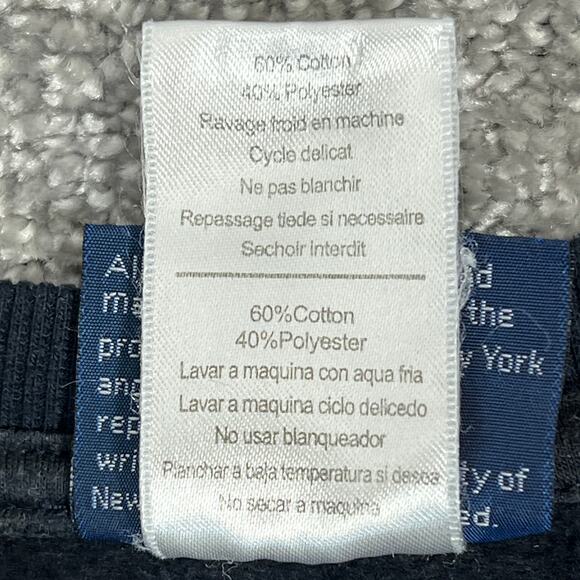 FDNY Crewneck Sweatshirt Boys Girls Unisex Youth Small 6/8 Navy Fleece Fire Dept - Picture 7 of 7